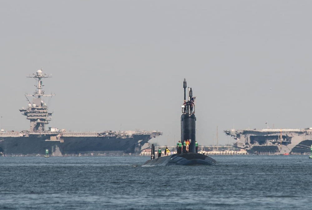 Nuevo submarino de ataque rápido de la Marina de EE.UU. completó sus pruebas iniciales
