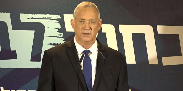 Gantz afirma que será el PM de Israel