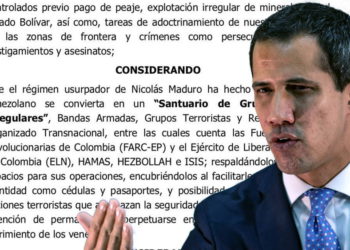 Juan Guaidó de Venezuela designó a Hezbolá y Hamas como organizaciones terroristas
