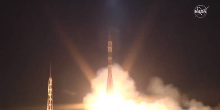 Astronautas judíos y árabes despegan hacia la Estación Espacial Internacional