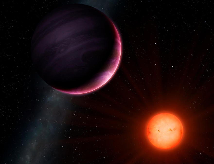 Astrónomos descubren planeta gigante orbitando alrededor de una estrella enana