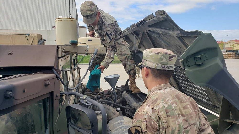 Brigada Greywolf aumenta su preparación durante su rotación en Corea