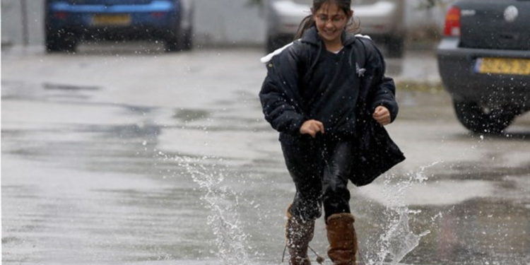 El invierno en Israel comienza con lluvia y tormentas