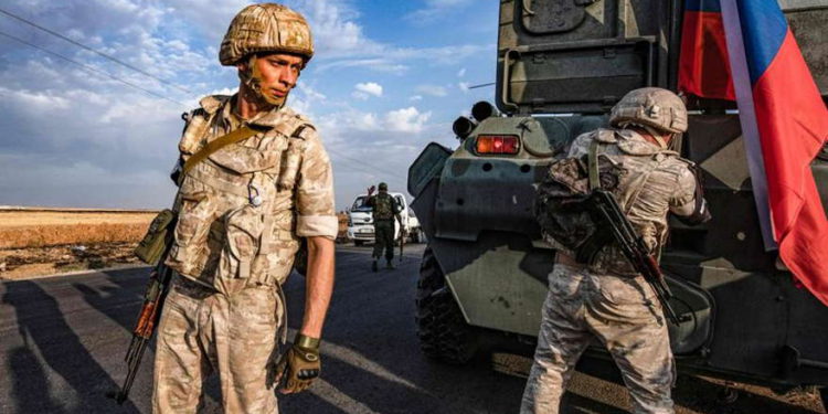 Fuerzas rusas ocupan ciudades kurdas en Siria