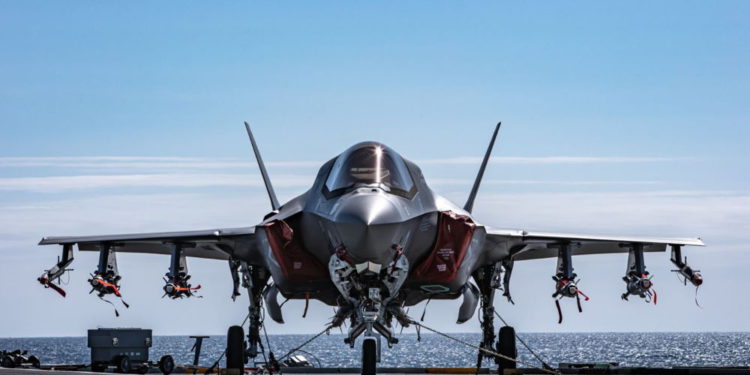 La RAF ha puesto a sus F-35 en modo bestia