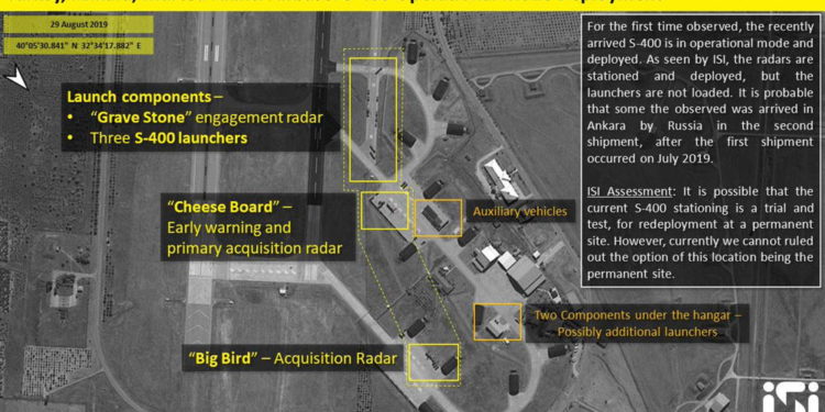 Israel publica imágenes del sistema de defensa antimisiles S-400 de Turquía