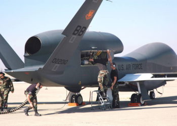 Fuerza Aérea de los EE.UU. reubica su dron espía gigante desde Japón