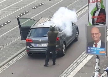 Ataque terrorista en sinagoga de Alemania durante Yom Kipur deja dos muertos