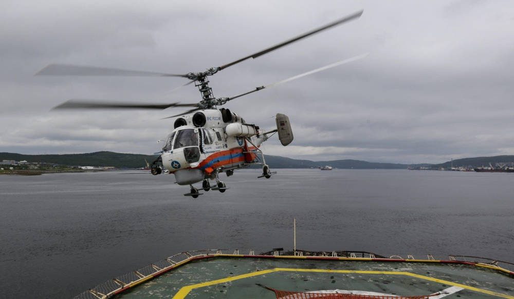 El helicóptero Ka-32A11VS altamente versátil, parte de las compras militares de China a Rusia. Foto: Alamy