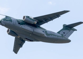 El Embraer KC-390 en el Salón Aeronáutico de París 2019 | Foto: Wikimedia Commons
