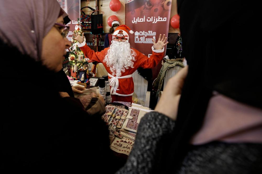 Una feria de artesanía tradicional de Gaza ( Foto: AFP )