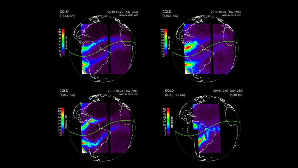 Nasa revela imágenes de extraños fenómenos alrededor de la Tierra