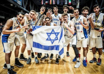 Corte de detención: equipo nacional sub-20 de Israel. (Reuters