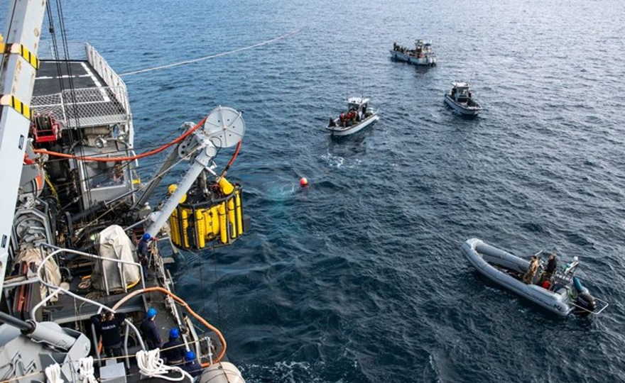 Marina de Israel e Italia realizaron con éxito simulacro de rescate submarino