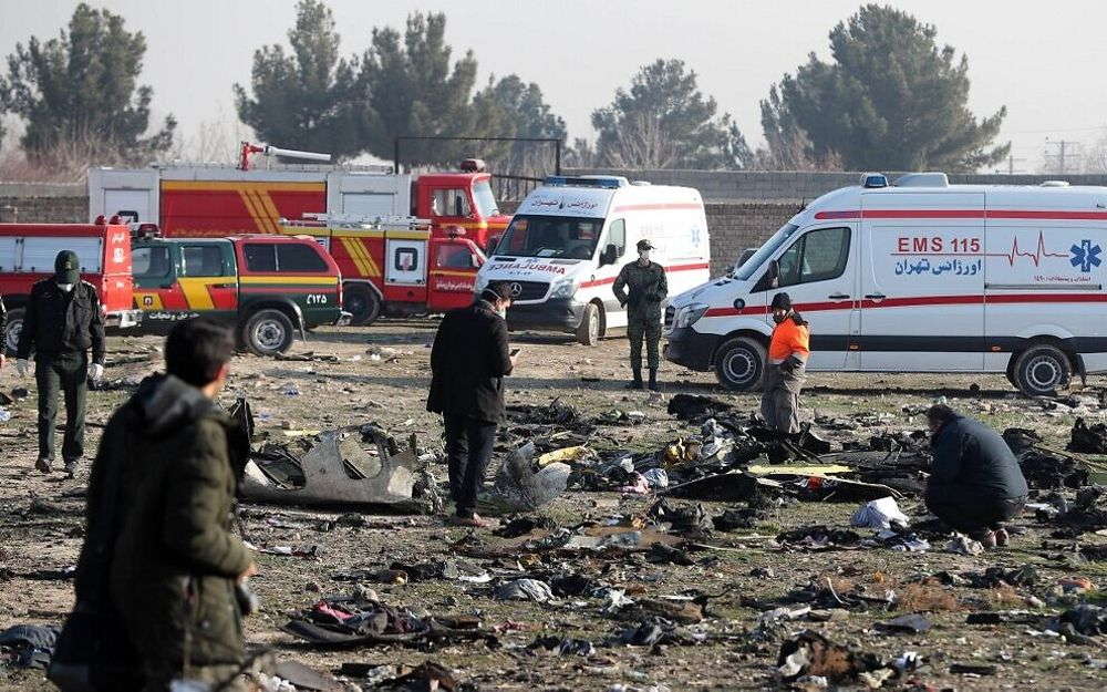 Accidente de avión en Irán dejó 63 canadienses muertos