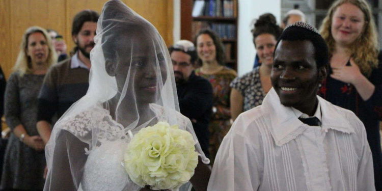 Boda ugandesa-judía se celebra por primera vez en Israel