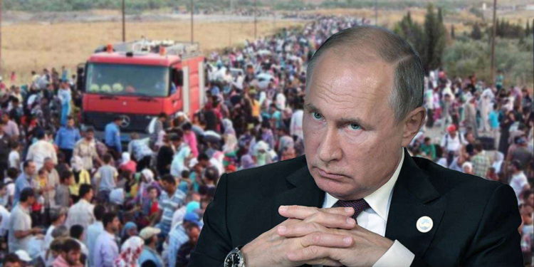 Rusia amenaza con desatar cientos de miles de refugiados sirios en Europa