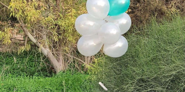 Globos explosivos siguen llegando a Israel tras intento de mediación de Egipto