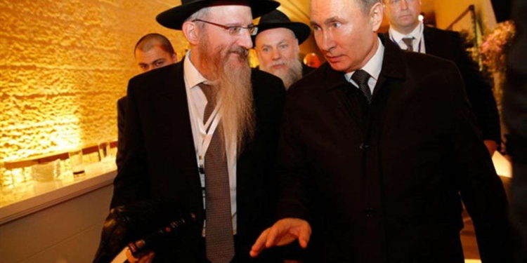 Putin “emocionado” tras su visita a Israel