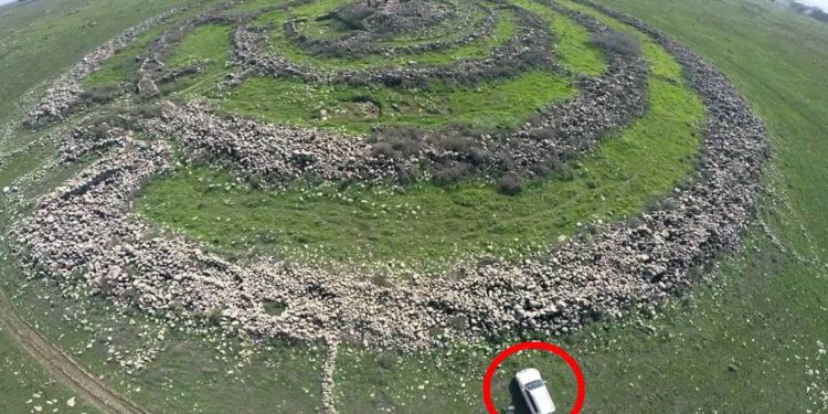 Círculo de Gigantes en los Altos del Golán: Gilgal Refaim