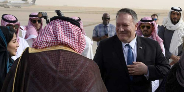 Pompeo visita Arabia Saudita para conversar sobre la lucha contra Irán