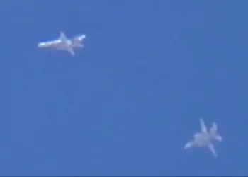 Video del derribo del avión L-39 de Siria por los F-16 de Turquía sobre Idlib