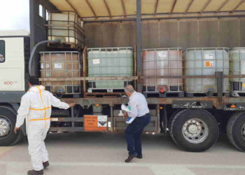 Israel envía toneladas de desinfectante a Judea y Samaria en medio del brote de coronavirus