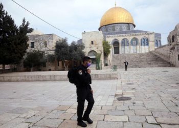 Ciudad Vieja de Jerusalem parece desierta en medio de la pandemia de coronavirus
