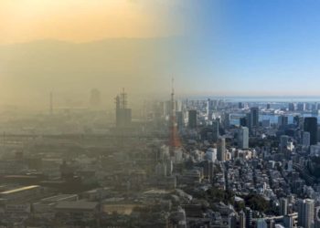 La contaminación del aire y el CO2 disminuyen rápidamente a medida que el virus se propaga