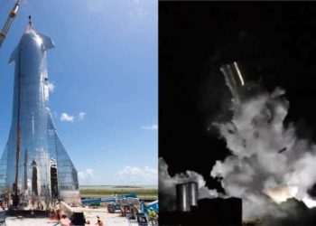 Nave espacial Starship de SpaceX explota durante prueba en un dramático fracaso