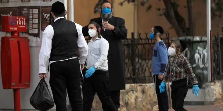 Casi un tercio de todos los casos de COVID-19 en Israel se encuentran en Jerusalem y Bnei Brak