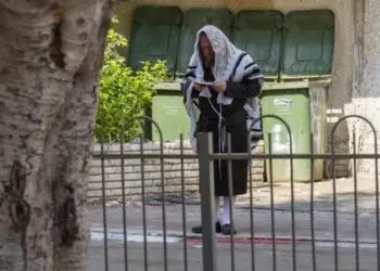 Judíos ultraortodoxos de Israel utilizan internet en medio del bloqueo por el coronavirus