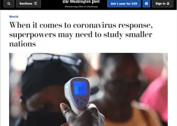 El washington Post omite el éxito de Israel en el manejo del Covid-19