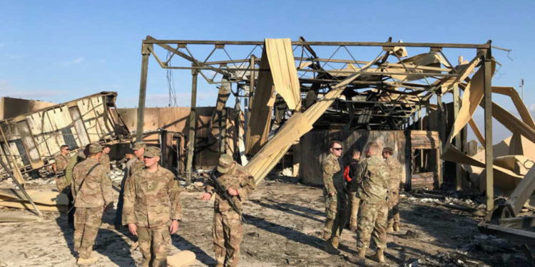 Ataque con cohete cerca de la base estadounidense en Irak