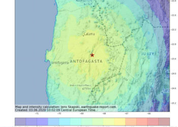 Terremoto de magnitud 6.8 golpea el norte de Chile