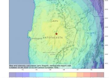 Terremoto de magnitud 6.8 golpea el norte de Chile