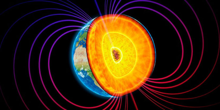 Cambios en el campo magnético de la Tierra se están disparando