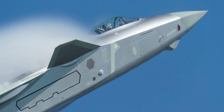 El caza J-20 de China está recibiendo una actualización gracias a Rusia