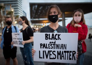 Manifestantes de Black Lives Matter protestan contra Israel en Washington DC