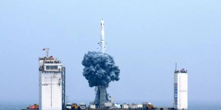 China avanza puerto espacial para lanzamientos marítimos