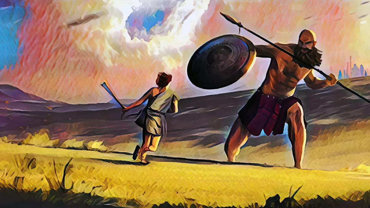 ¿Quién mató a Goliat según II Samuel 21:19?
