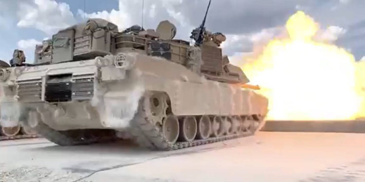 Video de las últimas pruebas de la versión del tanque M1 de Estados Unidos