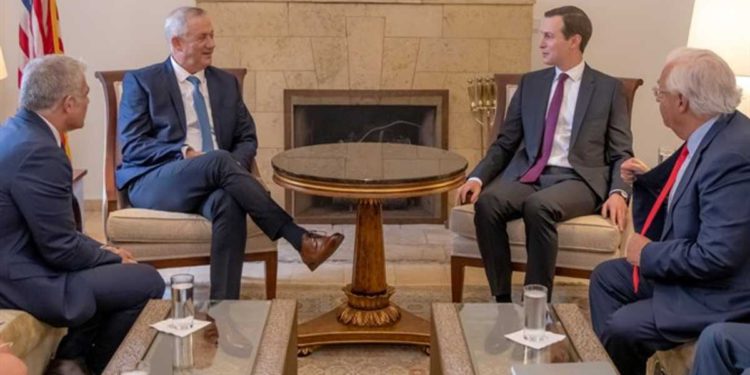 Gantz a Kushner: Trabajemos juntos para mantener la ventaja militar de Israel