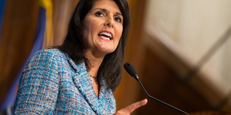 Haley condena decisión de Biden de unirse al CDH de la ONU