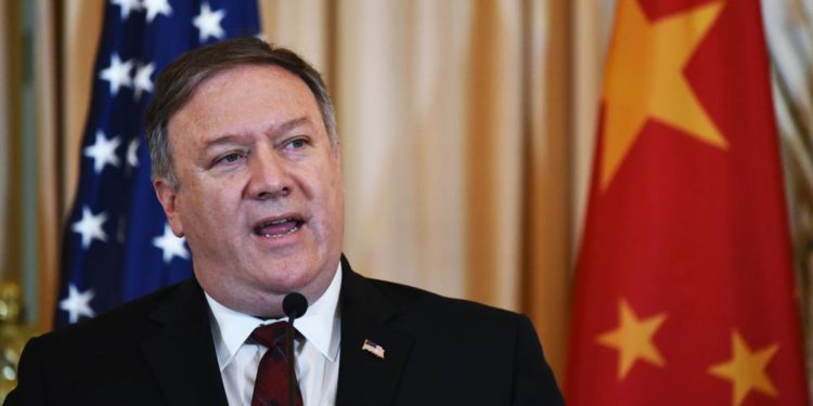 Pompeo condena a China por el arresto de cuatro estudiantes en Hong Kong