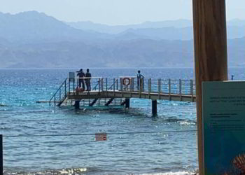 Playa de Eilat evacuada tras infiltración desde Jordania