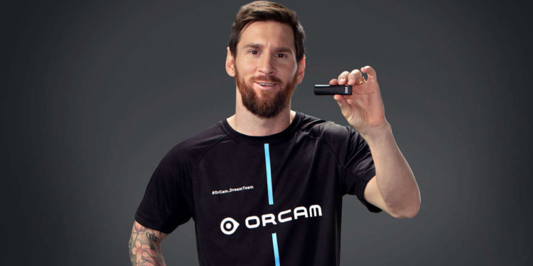 La estrella de fútbol Lionel Messi se convierte en embajador de la marca de la compañía israelí OrCam