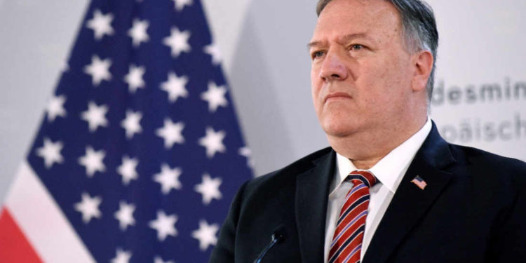 Pompeo: Aún queda trabajo por hacer para mantener la presión sobre Irán