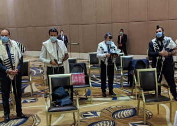 El sonido del shofar resuena en Abu Dhabi