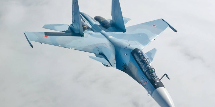 Avión de combate ruso Su-30 se estrelló en la región de Tver